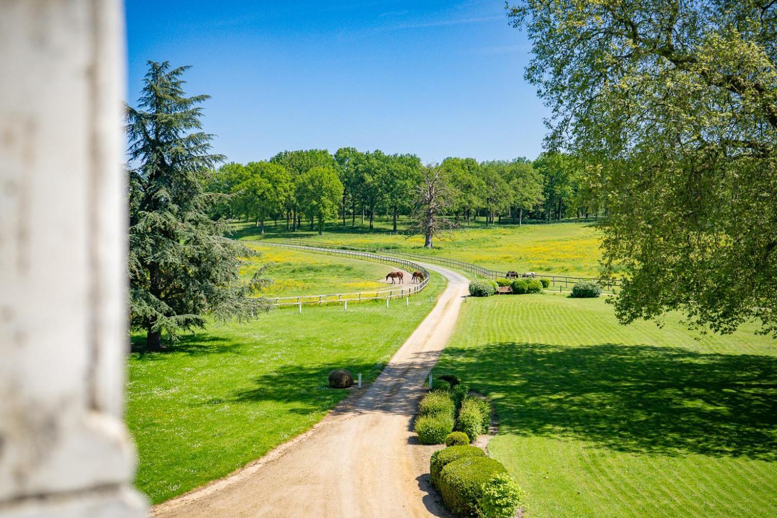 Hotel Haras De La Potardiere Crosmières Exteriér fotografie